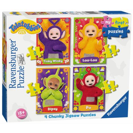 4 in a Box My First Teletubbies Jigsaw Puzzles £5.99